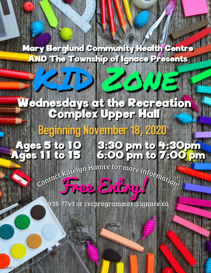 Kid Zone Advertisement 