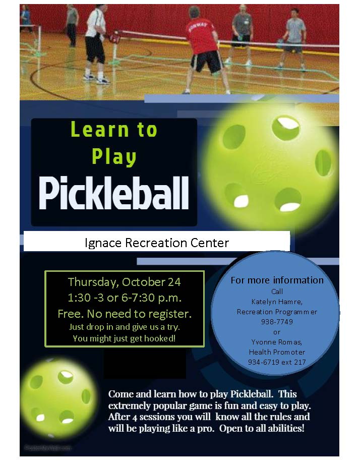 Pickleball Poster 