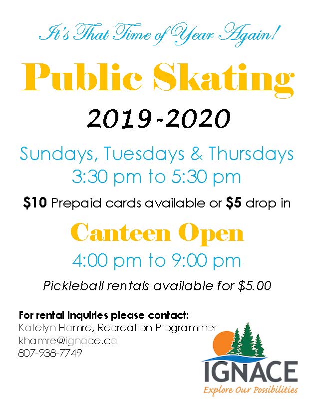 Public Skating 2019 2020